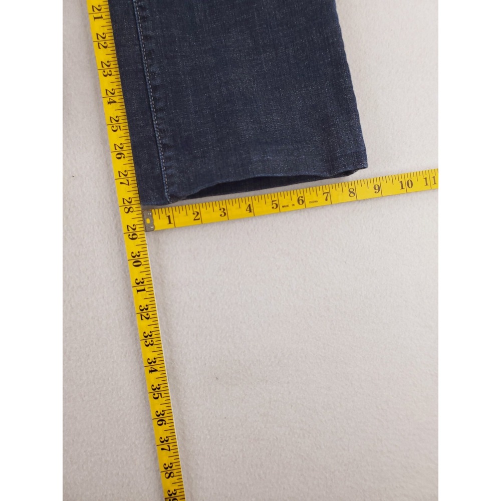 Levis 512 Jeans Womens 8 Short Perfectly Slimming Bootcut Flap Pocket Stretch - Picture 13 of 14
